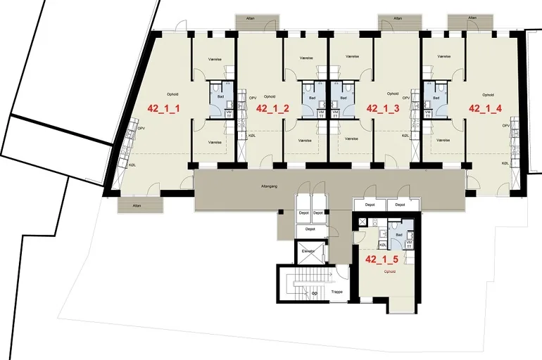 1-room apartment with an elevator in 5000 Odense C image 6