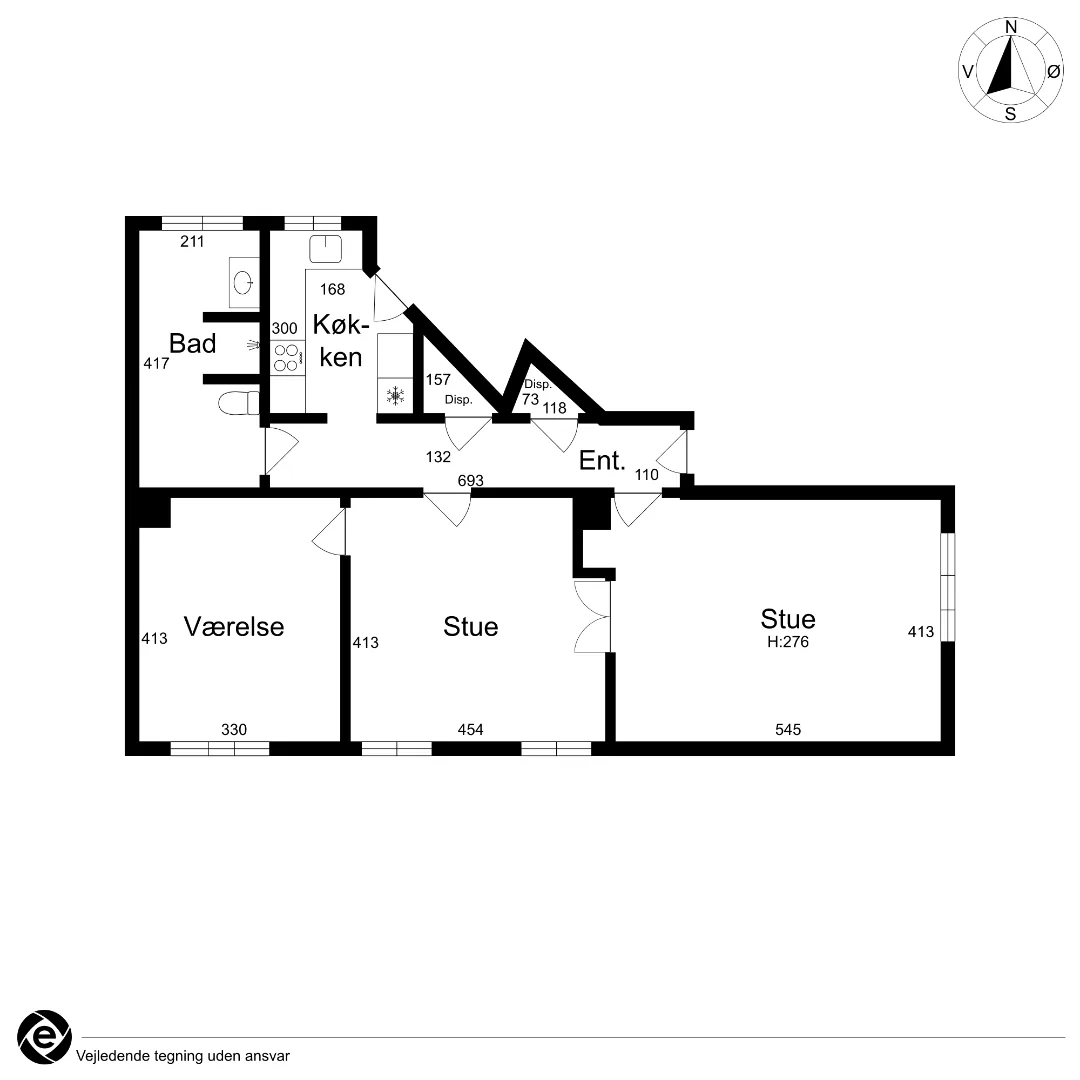 3-room apartment with parking in 6700 Esbjerg image 6