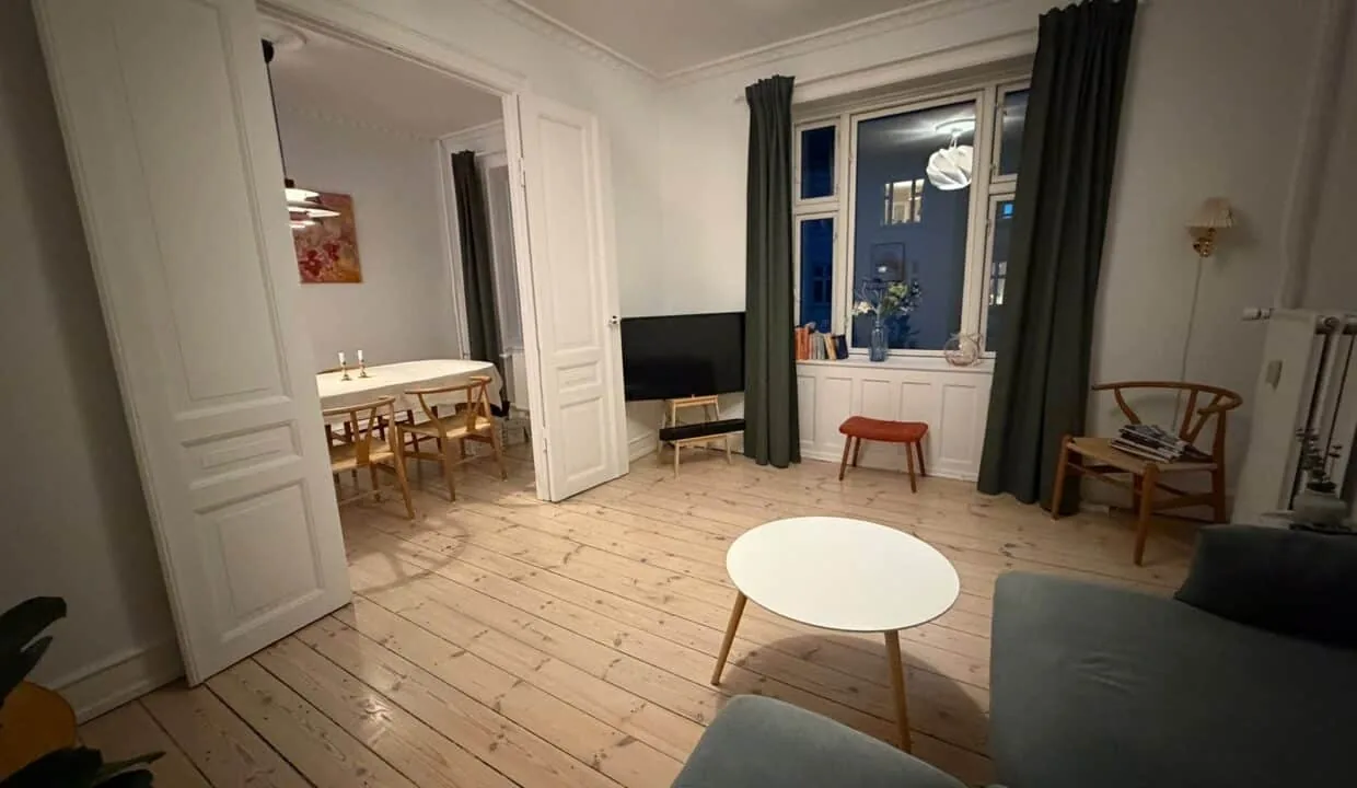 3-værelses lejlighed med altan i 2000 Frederiksberg billede 2