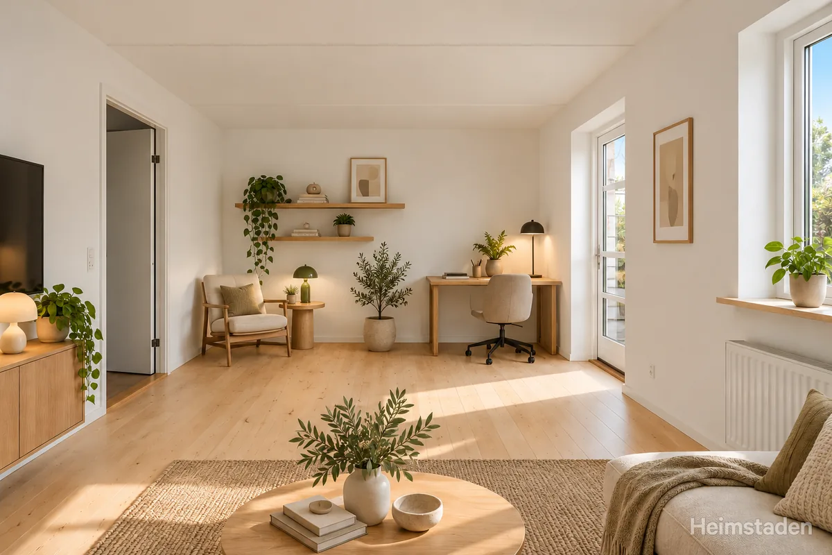 4-room townhouse with a balcony in 7500 Holstebro image 2
