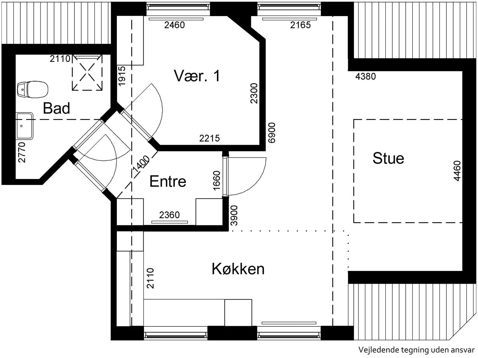 2-room apartment in 7870 Roslev image 1