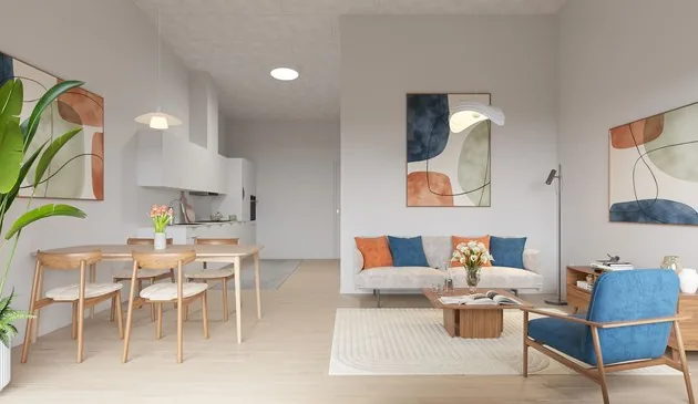2-værelses rækkehus med parkering i 6000 Kolding billede 1