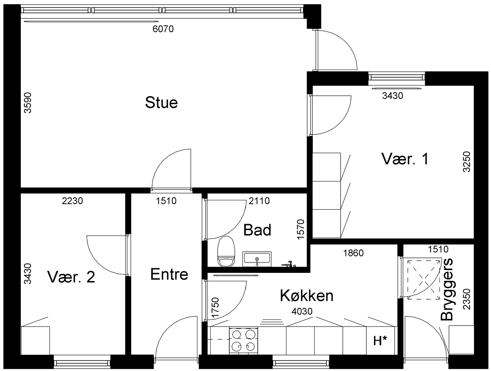 3-room townhouse in 7673 Harboøre image 2