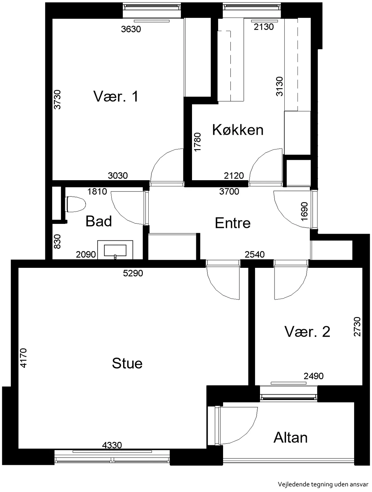 3-room apartment in 7800 Skive image 1