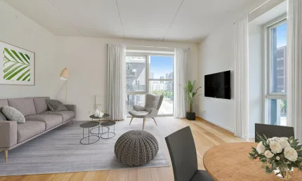 4-værelses lejlighed med parkering i 2300 København S