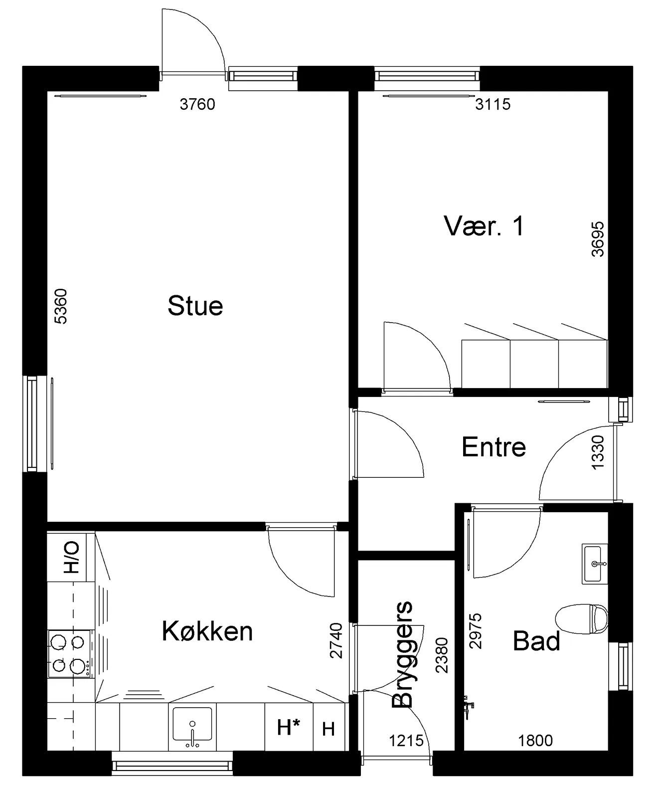 2-room townhouse in 6960 Hvide Sande image 2