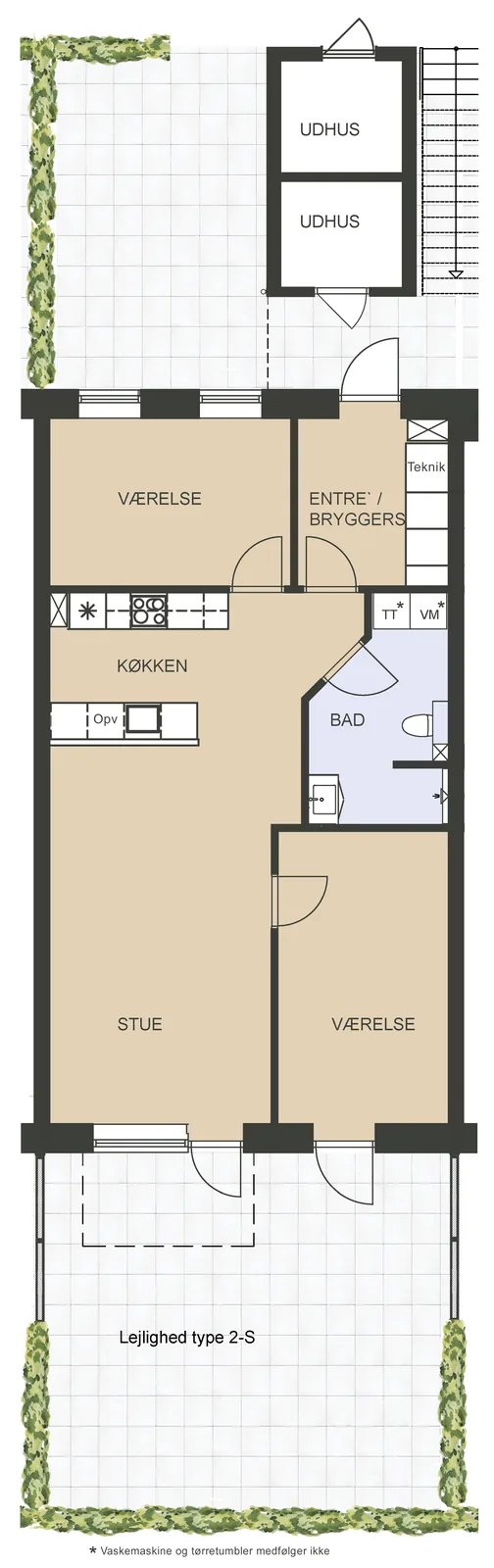3-room apartment in 4700 Næstved image 3