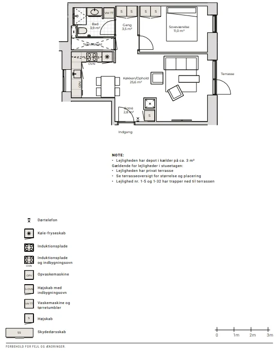 2-room apartment in 9400 Nørresundby image 3