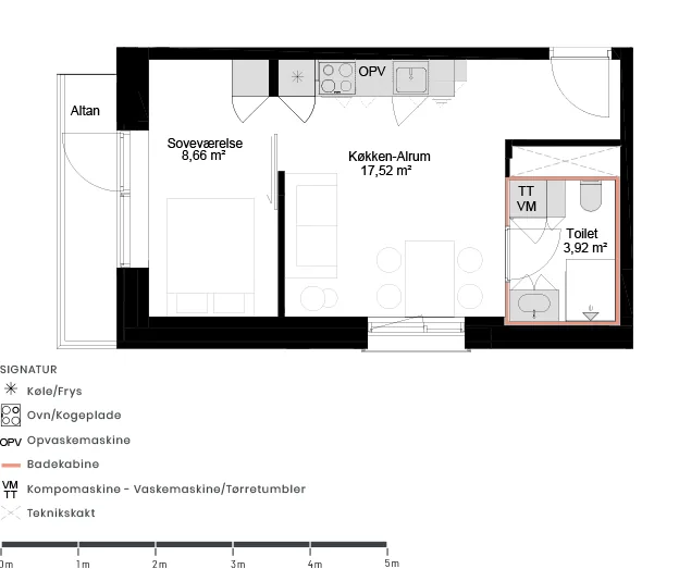 2-room apartment in 8220 Brabrand image 4