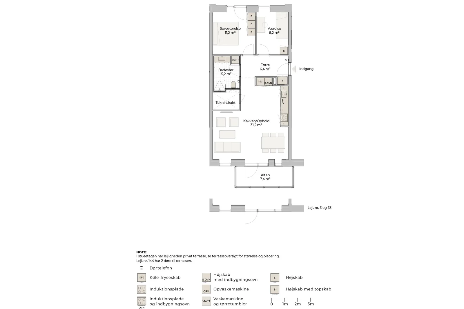 5-room apartment in 8240 Risskov image 3